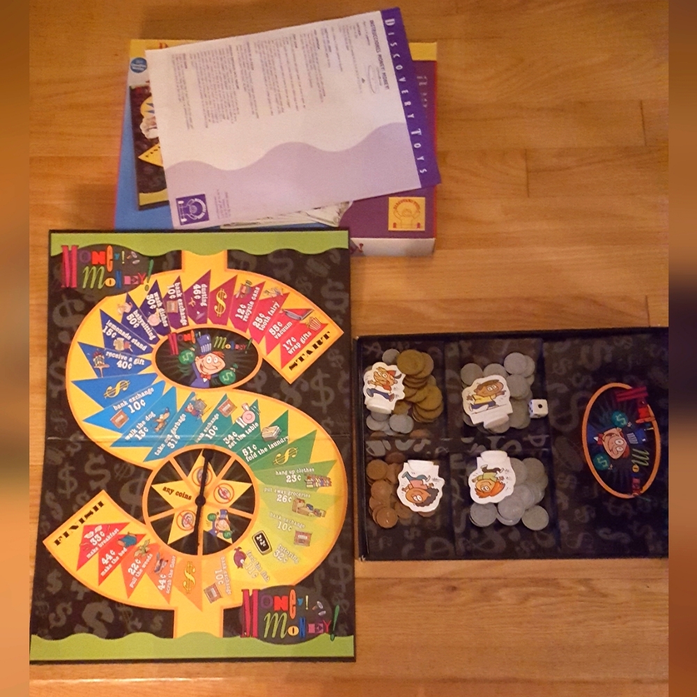 Money! Money! Board Game Canadian Version - Picture 4 of 7
